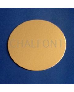 Plain gold cake boards