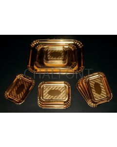 Gold board Trays