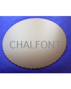 Gold scalloped boards